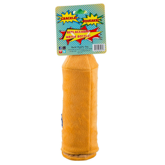 Grrrona Beer Water Bottle Crackler Toy Squeaker Dog Toy