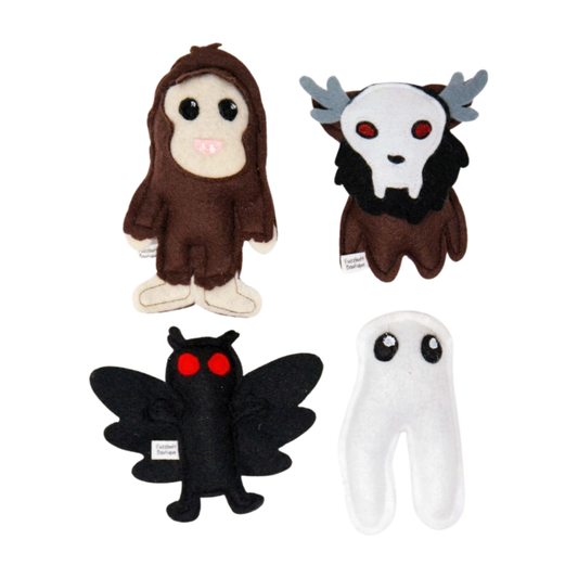 Mothman -Felt Catnip Toy