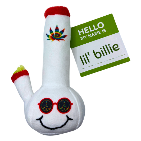 My Name is Lil' Billie Bong, Funny Parody Weed Theme Cat Toy