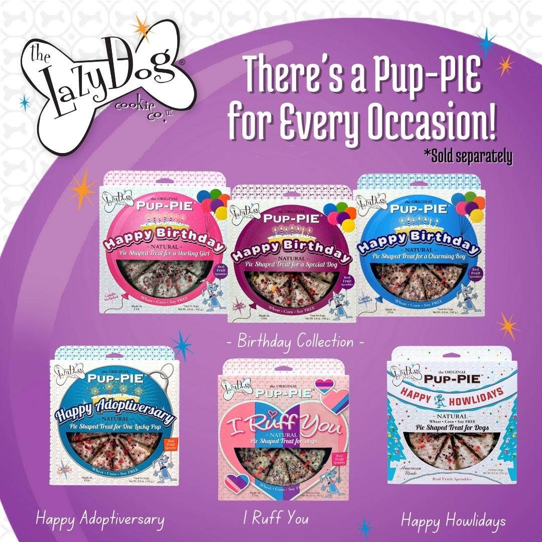The Original Pup-PIE® Happy Birthday for a Special Dog