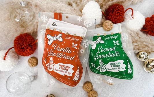 Lazy Dog Coconut Snowballs Stocking