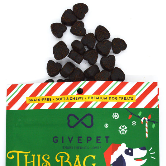 GivePet Peppermint Bark Holiday Dog Treat
