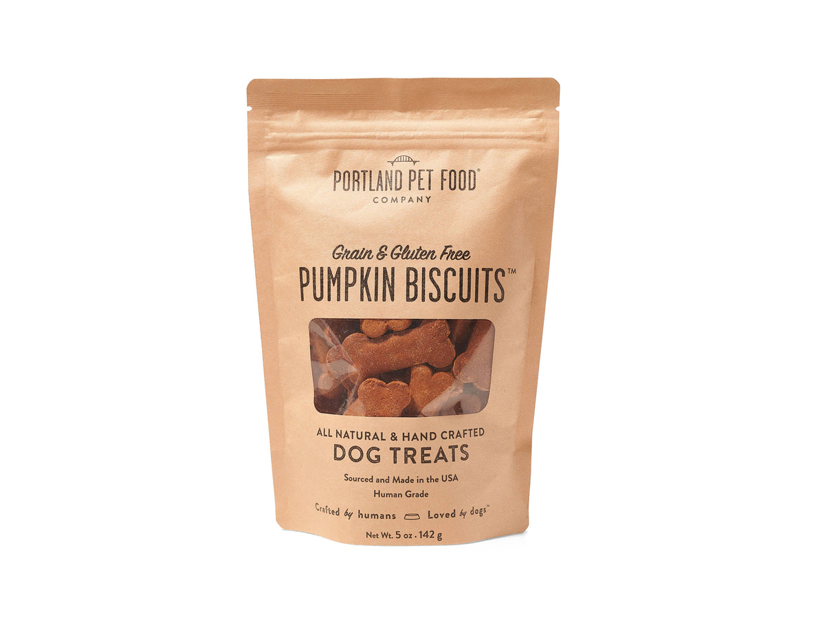Grain and Gluten Free Pumpkin Dog Biscuits