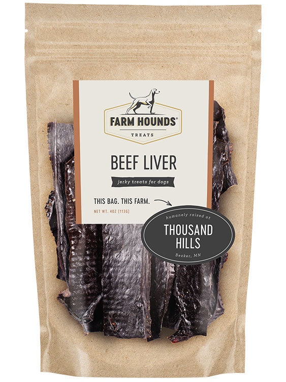 Farm Hounds Dried Treats Beef Liver
