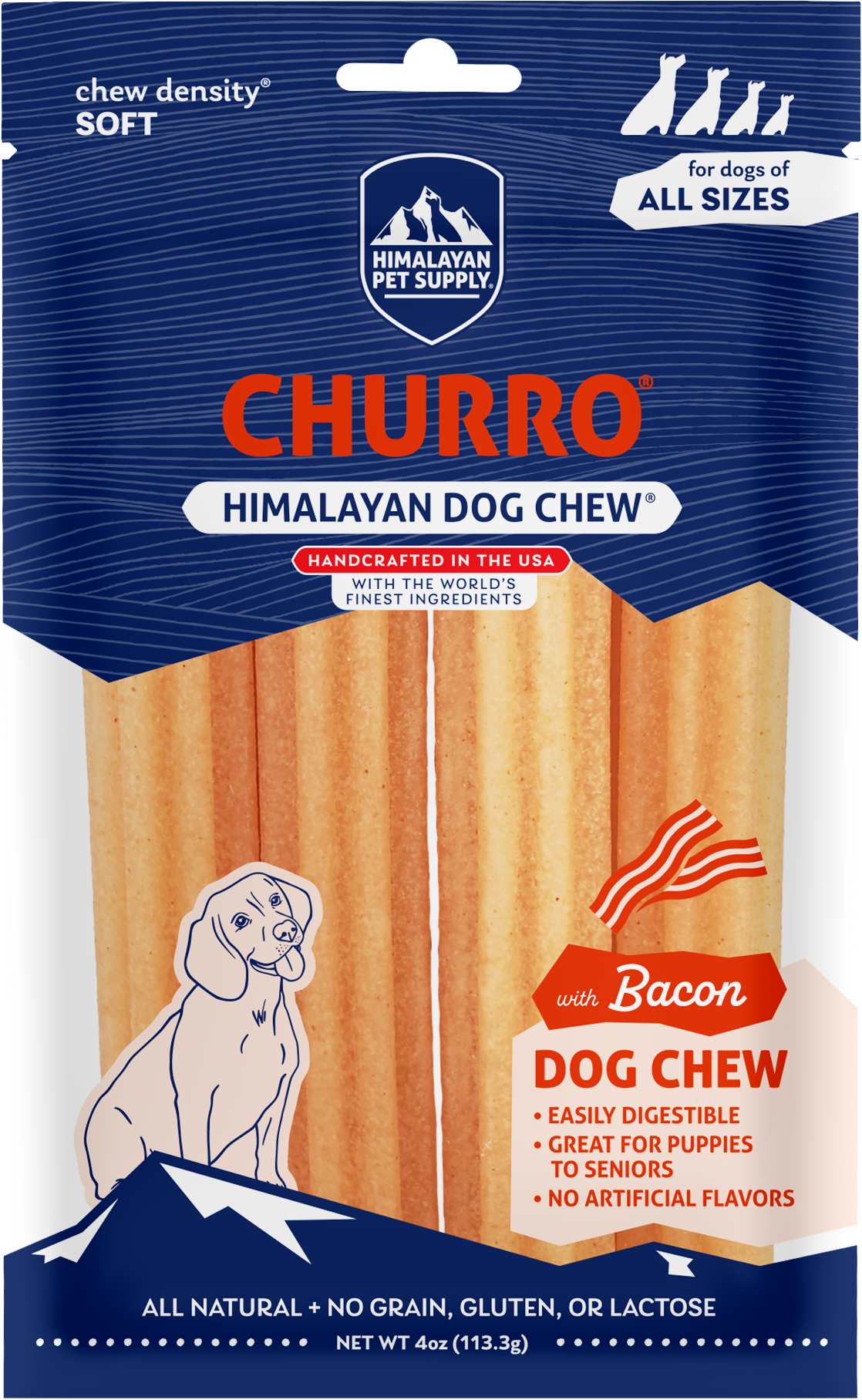 Himalayan Pet Churros Bacon