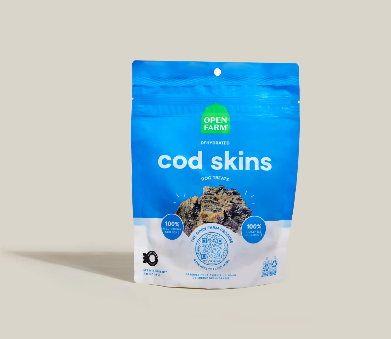 Open Farm Certified Humane Dog Treats Cod