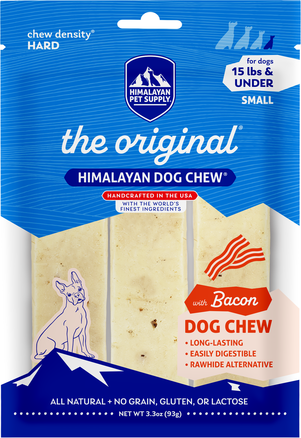 Himalayan Dog Chew Bacon Small