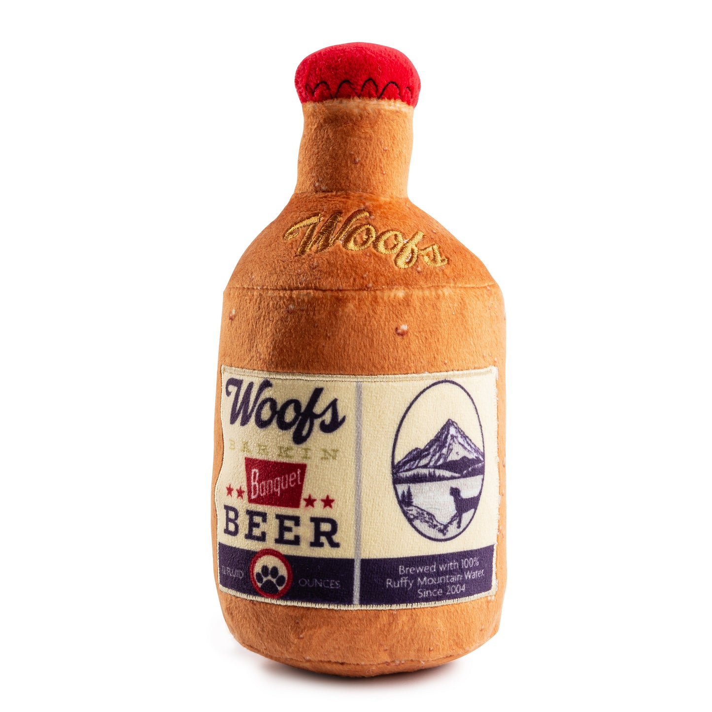 Haute Diggity Dog Toy Woofs Beer