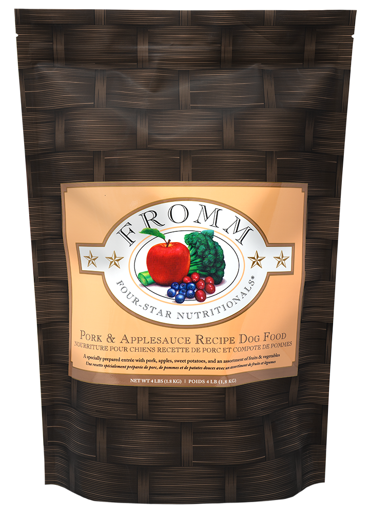 Fromm Family Four Star Pork and Applesauce Dry Dog Food 26lb