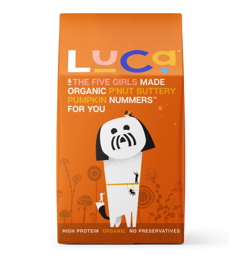 Luca & The Five Girls Dog Cookies PB Pumpkin