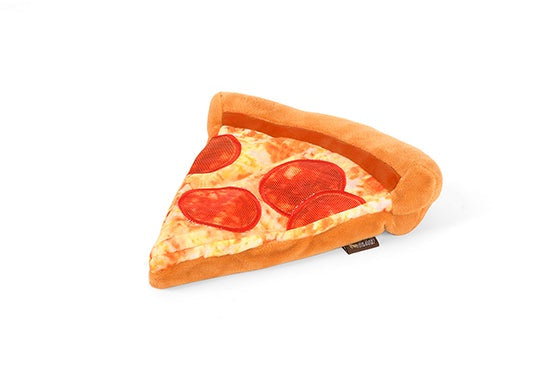 Snack Attack Puppy-roni Pizza Dog Toy