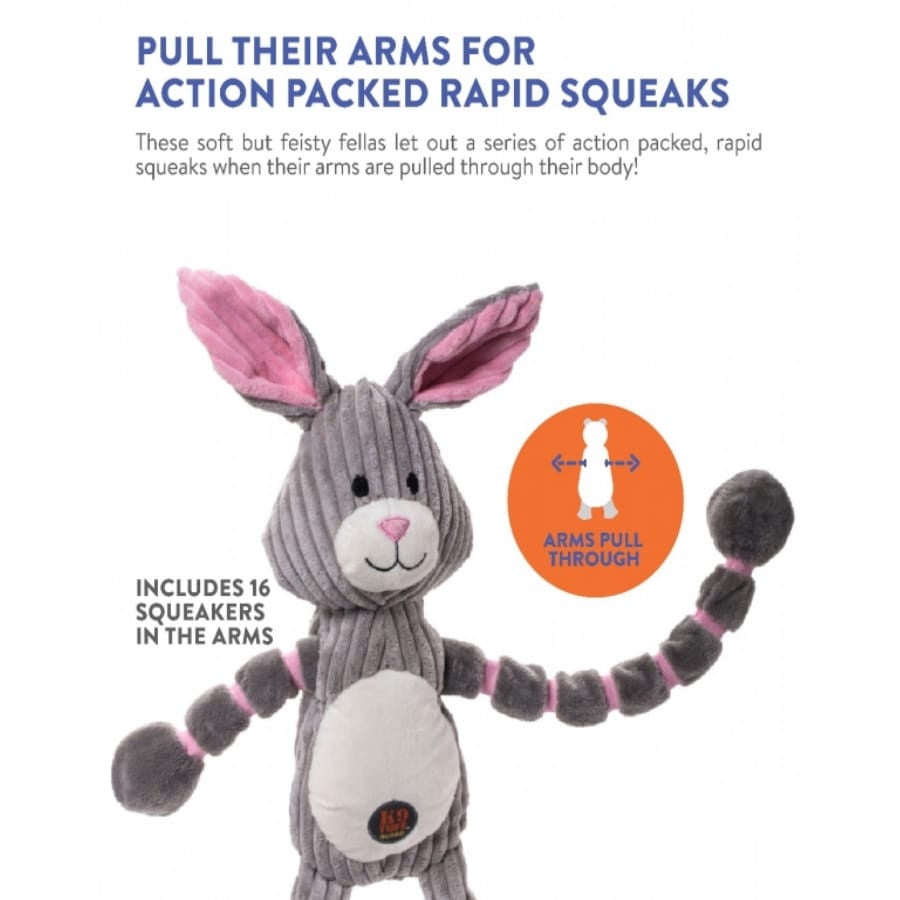 Charming Pet Thunda Tuggas Toys Bunny