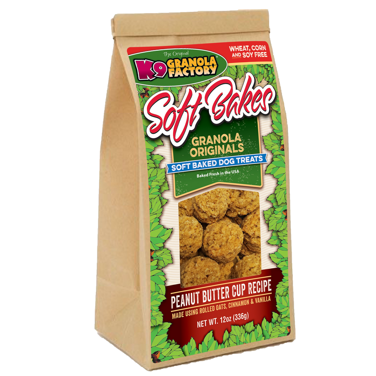 K9 Granola Factory Soft Bakes Peanut Butter Cup
