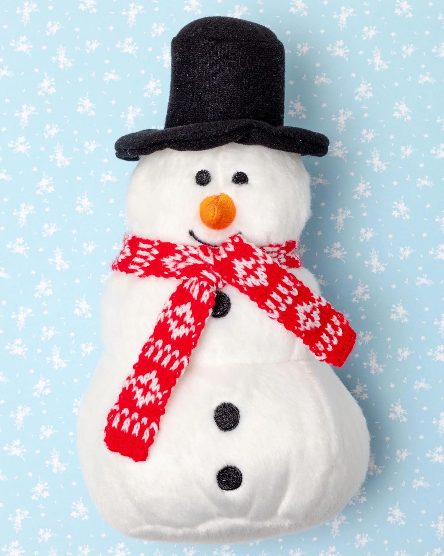 Fluff and Tuff Holiday Dog Toy Snowman Jack