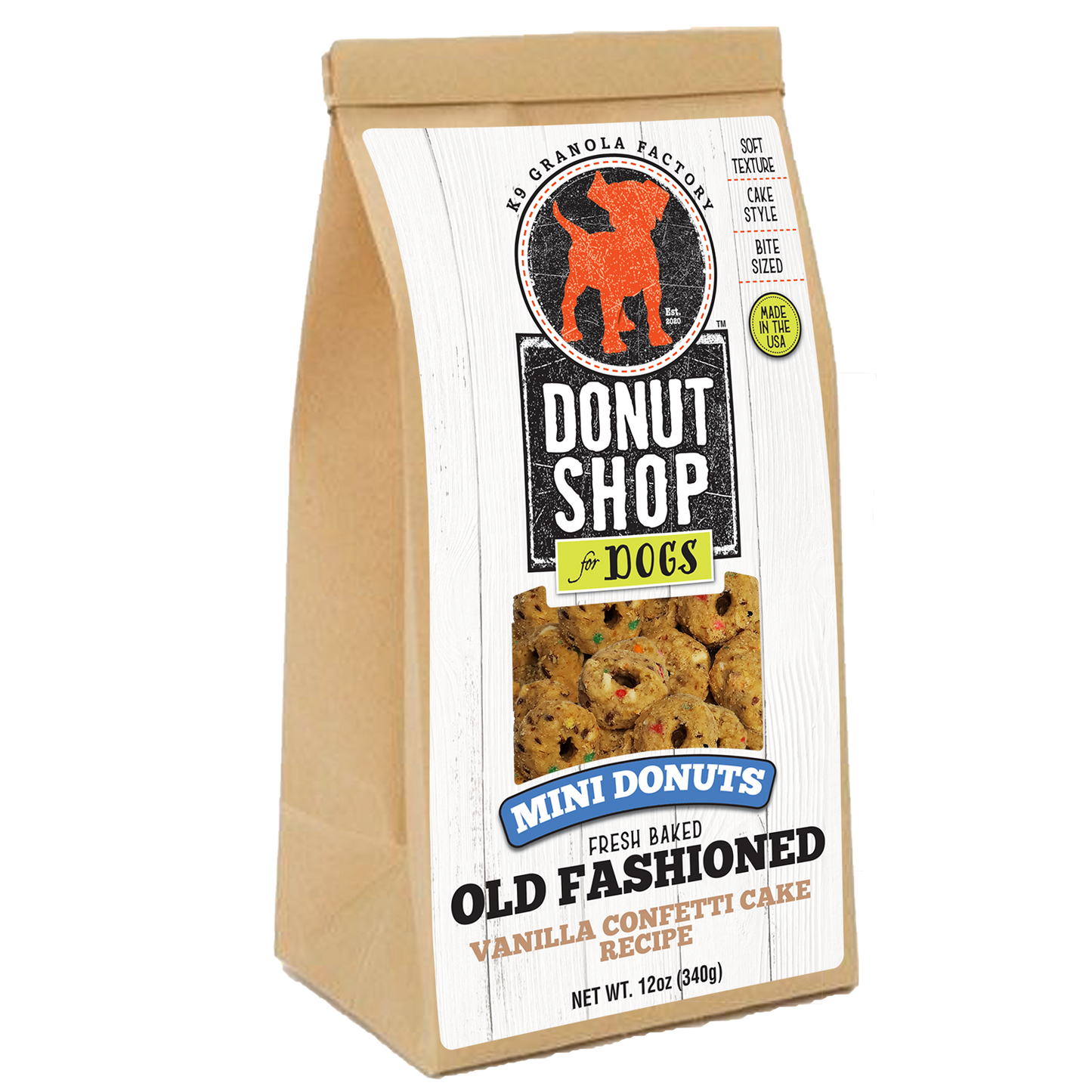 K9 Granola Factory Mini Donuts Confetti Cake