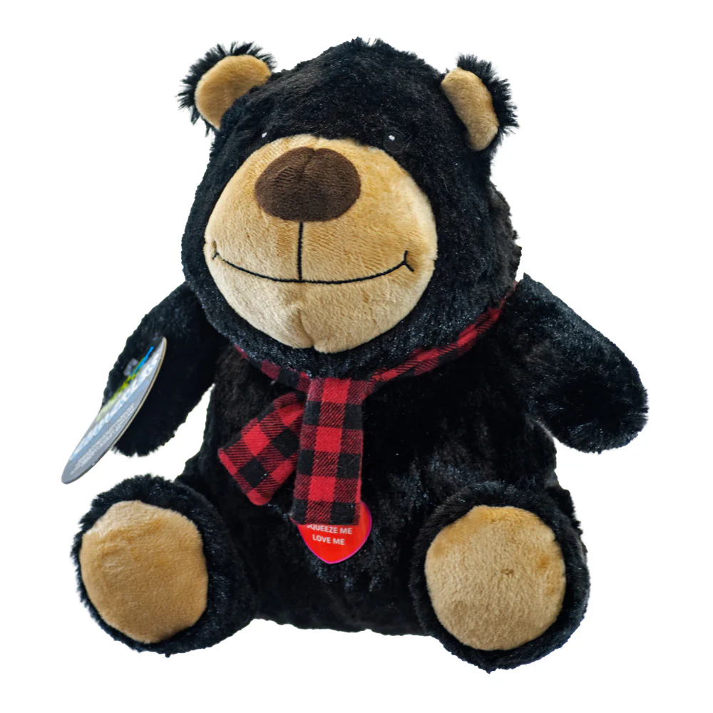 Hero Chuckles Holiday Dog Toy Bear