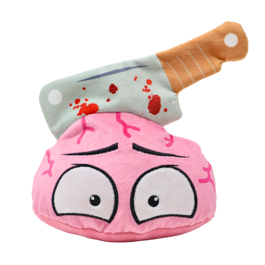 Brain Suey | Crinkly Squeaky Plush Dog Toy