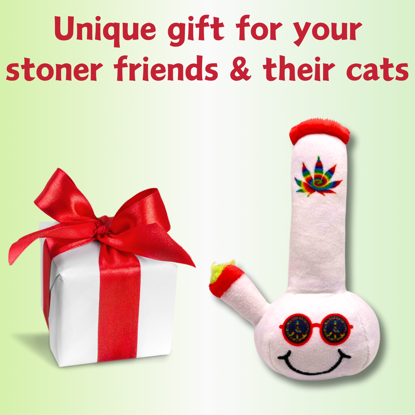 My Name is Lil' Billie Bong, Funny Parody Weed Theme Cat Toy