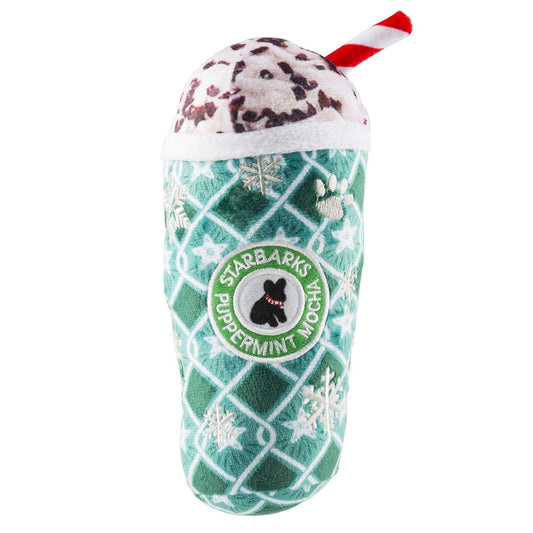 Green Stars Puppermint Stocking Stuffers Christmas Dog Toys