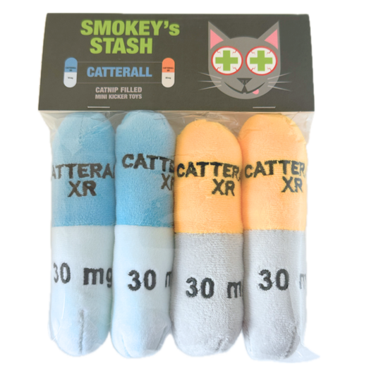 Catterall Catnip Filled Mini Kicker Toys (4 in a pack)
