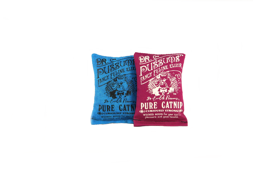 Small Logo Catnip Pillow Catnip Toy