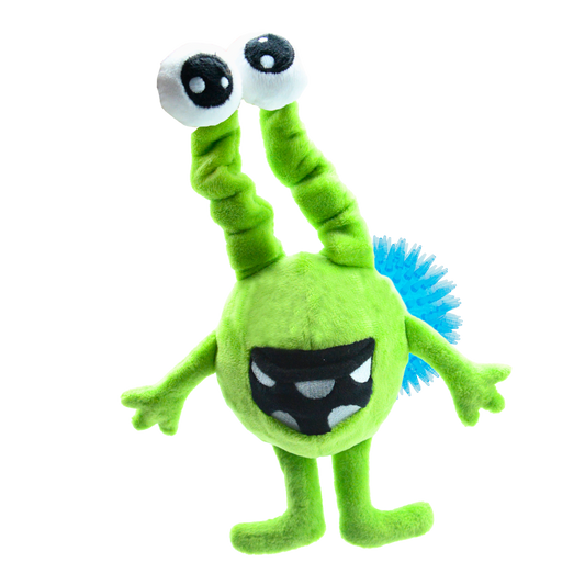2 in 1 Alien Squeaky Plush Dog Toy | Plush, Squeaky & Interactive Fun