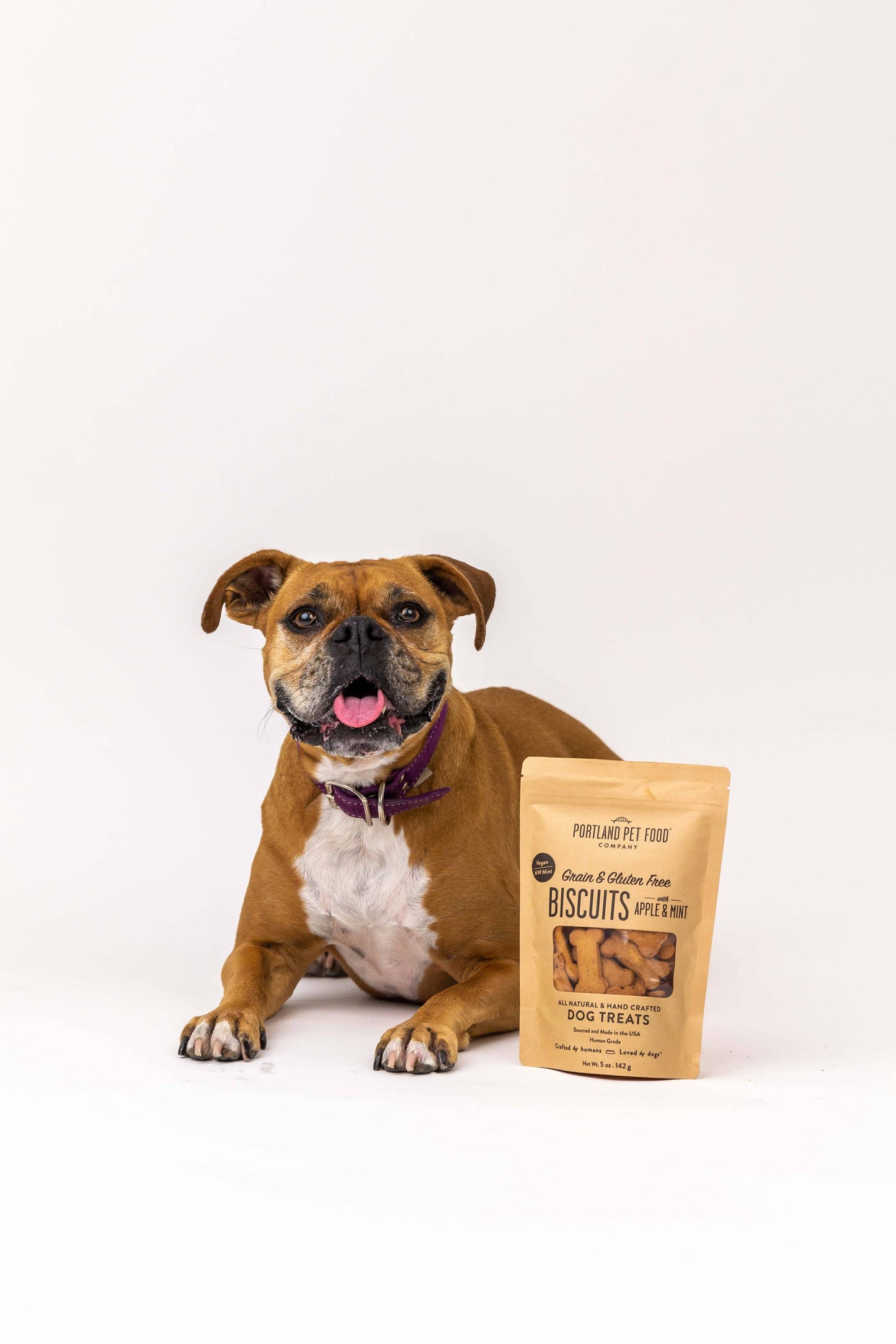 Grain & Gluten-Free Apple & Mint Biscuit Dog Treats