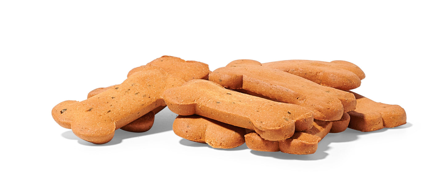 Grain & Gluten-Free Apple & Mint Biscuit Dog Treats