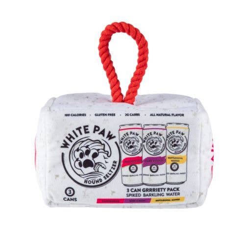 White Paw Grrriety Pack - Activity House  Burrow Dog Toy