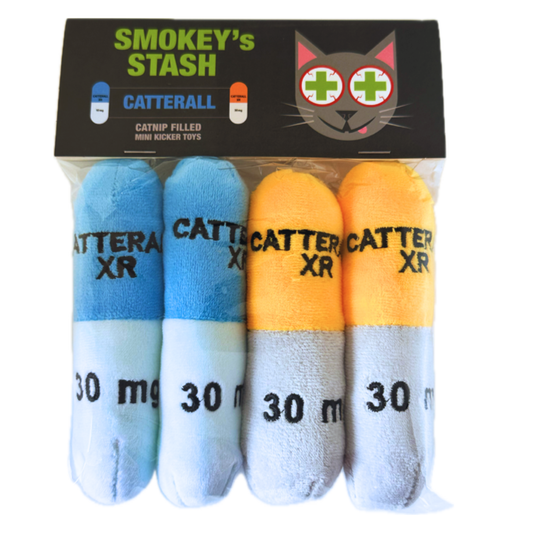 Catterall Catnip Filled Mini Kicker Toys (4 in a pack)