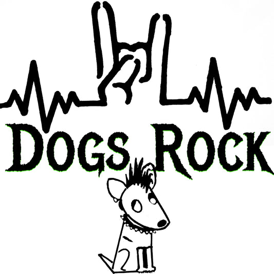 Dogs Rock Sticker