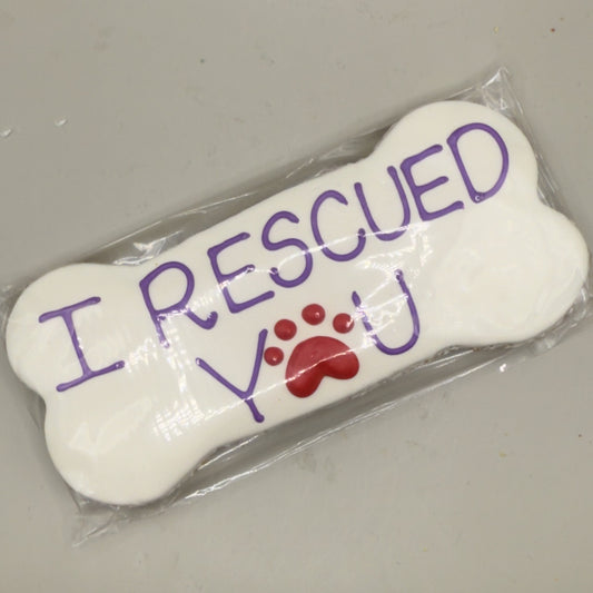 Fetch! Dog Treats I Rescued You