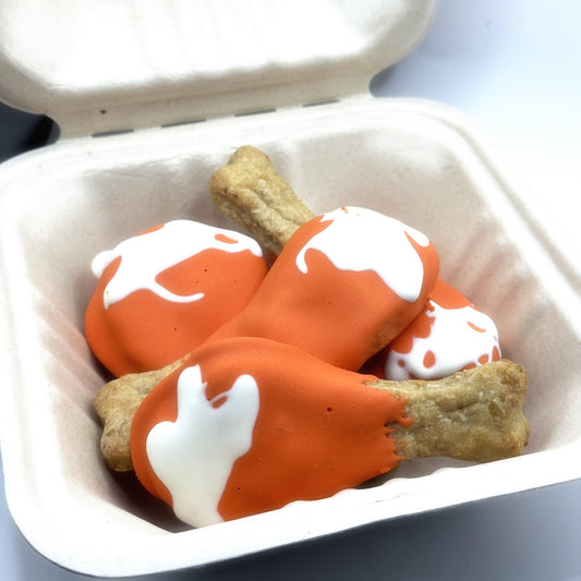 Woofalo Chimken Wings Organic Dog Cookie Case