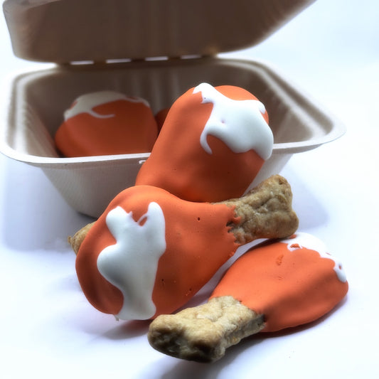 Woofalo Chimken Wings Organic Dog Cookie Case