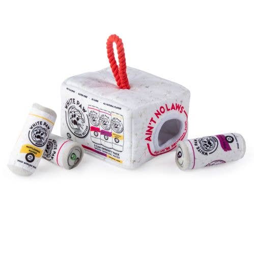 White Paw Grrriety Pack - Activity House  Burrow Dog Toy