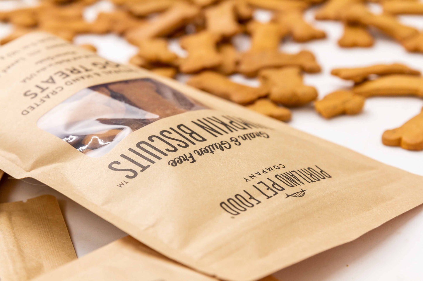 Grain and Gluten Free Pumpkin Dog Biscuits