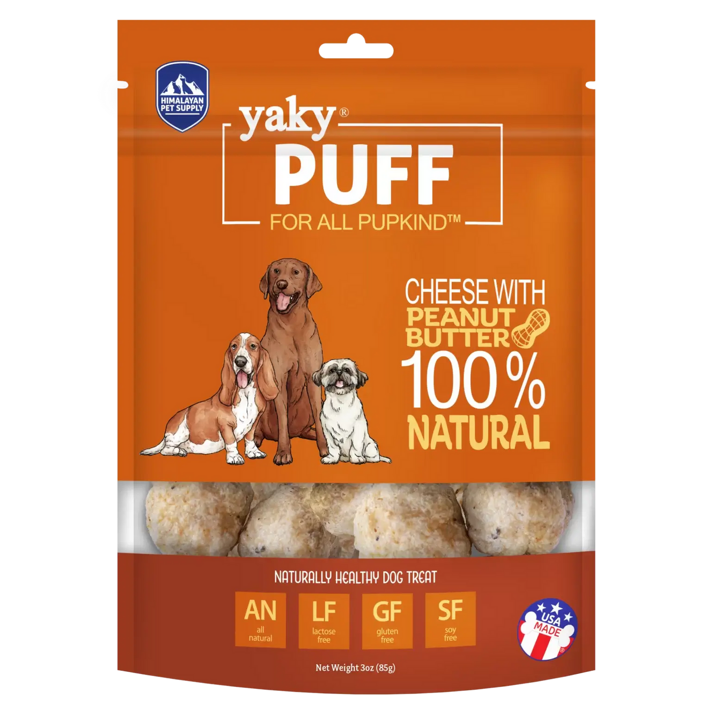 Himalayan Pet Yaky Puffs Peanut Butter