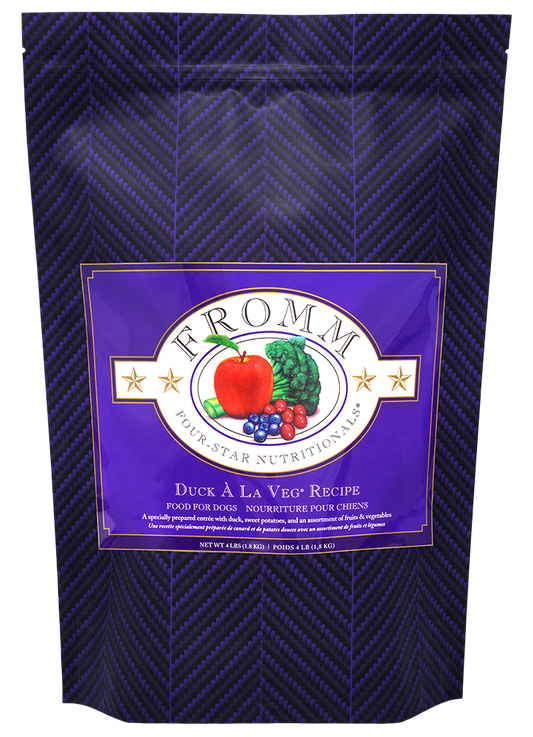 Fromm Family Four Star Duck a la Veg Dry Dog Food 26lb