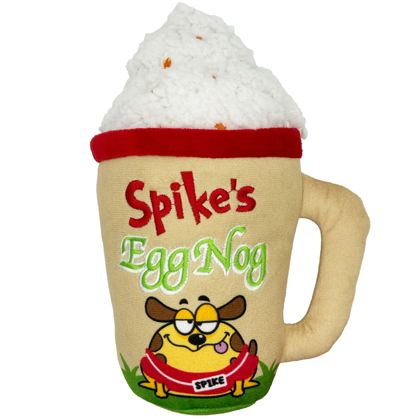 Huxley and Kent Holiday Drink Toy Spike's Egg Nog Large