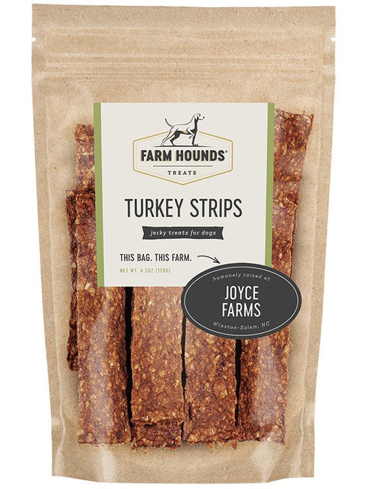 Farm Hounds Meat Strips Turkey