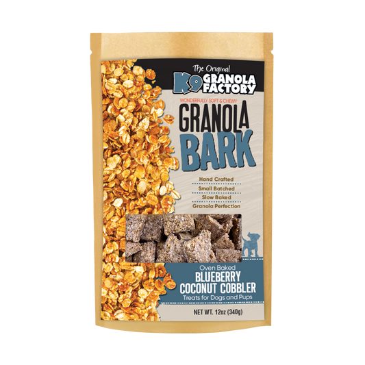 K9 Granola Factory Granola BARK Blueberry Coconut Cobbler