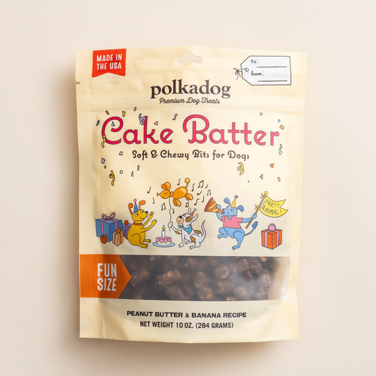 Polkadog Wonder Nugget Treats Cake Batter