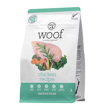 Woof Chicken Air Dried Dog Bites 3.5oz