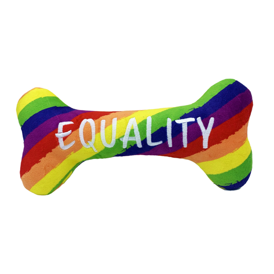 Pride Equality Bone Small Dog Toy