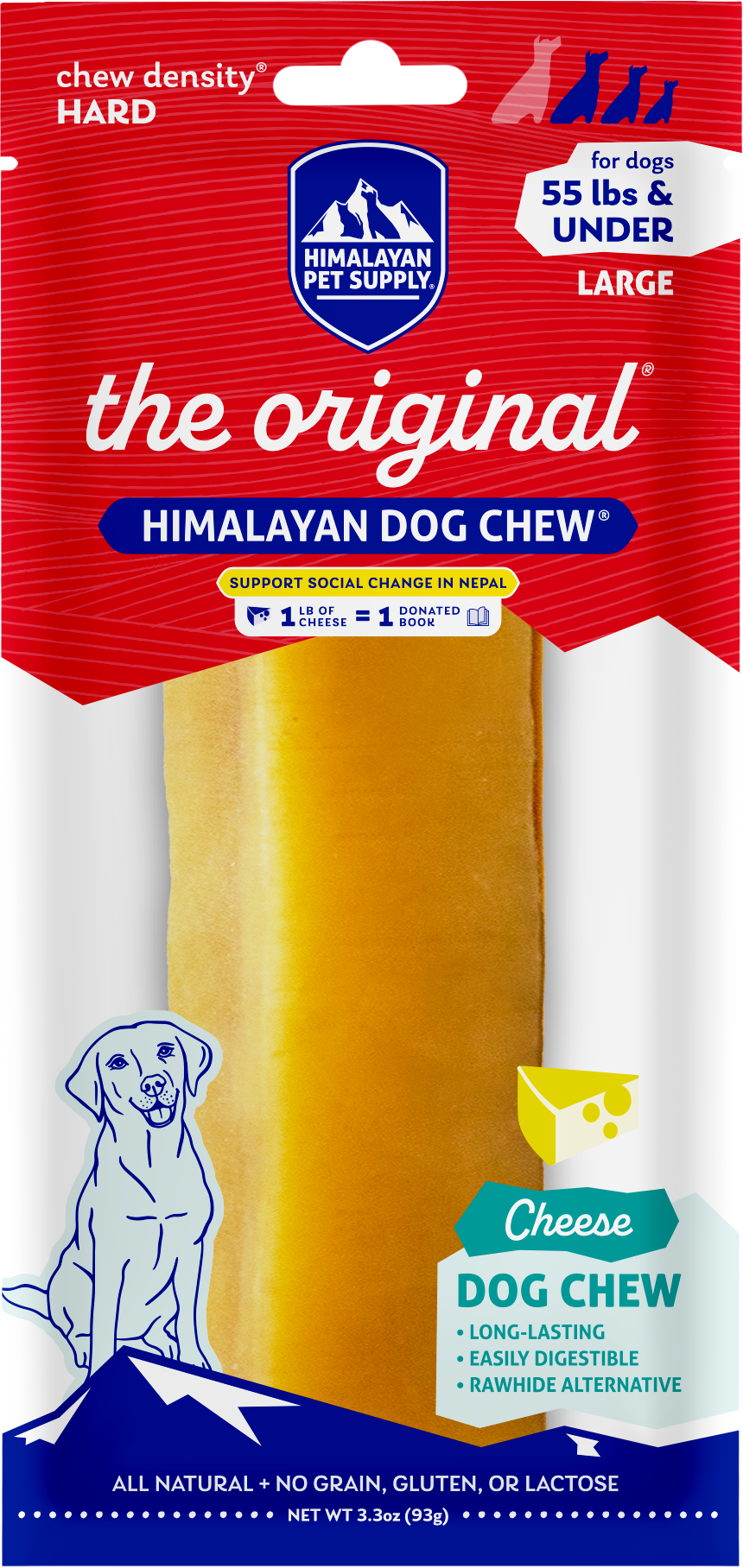 Himalayan Dog Chew Cheese Large