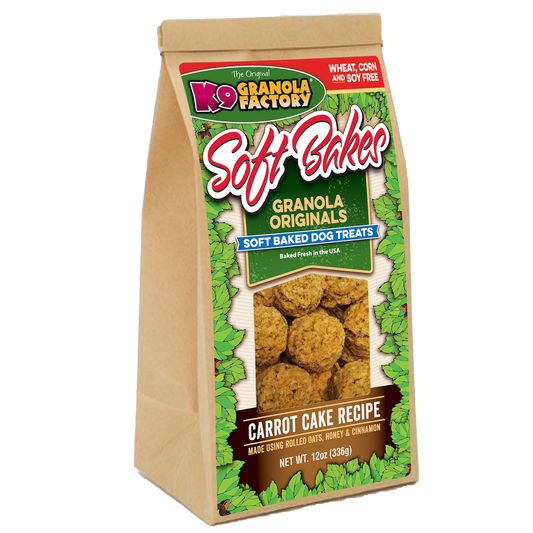K9 Granola Factory Soft Bakes Carrot Cake