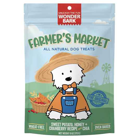 Wonder Bark Dog Cookies  Farmer's Market