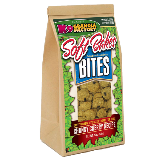 K9 Granola Factory Soft Bakes Bites Chunky Cherry