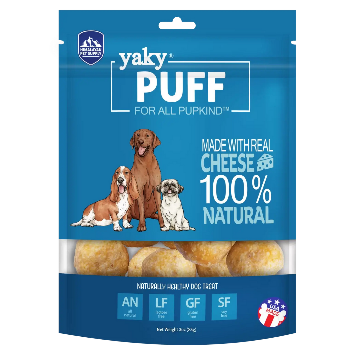 Himalayan Pet Yaky Puffs Cheese