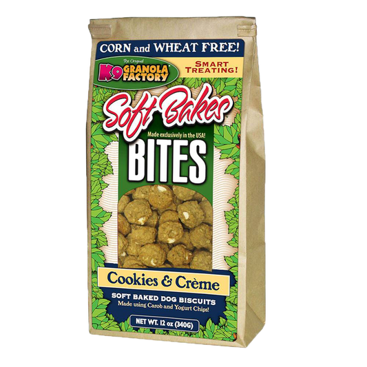 K9 Granola Factory Soft Bakes Bites Cookies n Cream